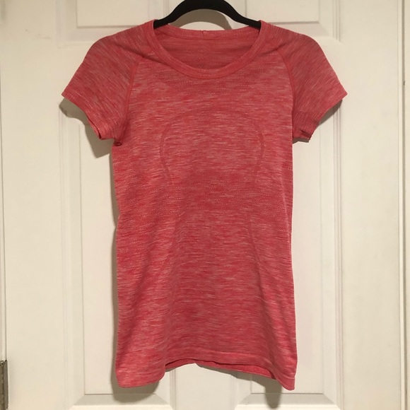 Lululemon swiftly tech t shirt short sleeve pink 6